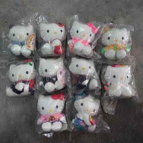 10Pcs Vintage Mcdonald's Hello Kitty Plush Toys