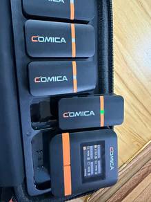 COMICA Wireless Microphone System (4 Transmitter)