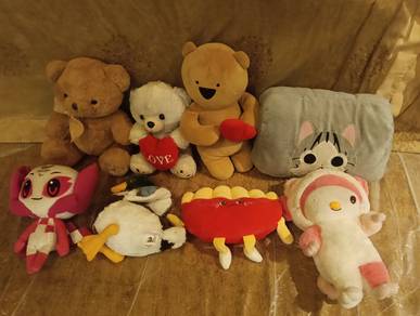 Plush Toys: Bears, Duck, My Melody, Tokyo Olympics