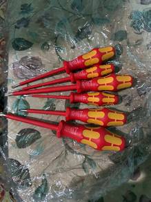 Wera VDE 1000V Insulated Screwdriver 6Pcs