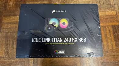 CORSAIR iCUE Link Titan 240 RX RGB AIO Liquid CPU