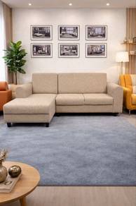 sofa L shape velvet