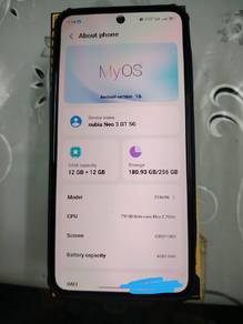 Nubia Neo 3 gt 12+12/256 gb