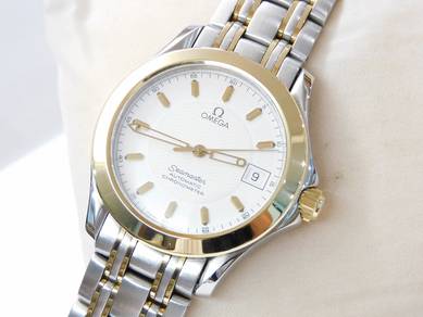 18k Gold Omega Seamaster 120m 36mm Automatic 

