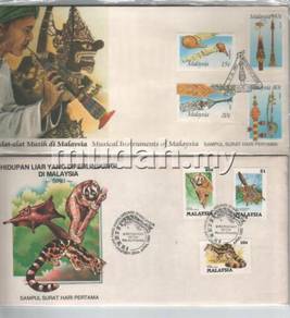 FDC Wildlife 1985 n Instrument Malaysia 1987