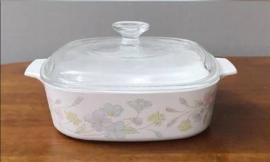 Corningware pastel bouquet casserole bowl 2l