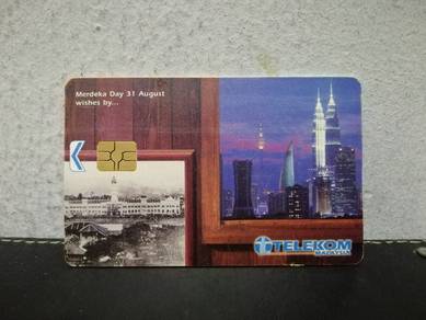 Vintage Telekom Card Merdeka Day Millennium