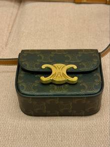 Celine MINI CLAUDE IN TRIOMPHE CANVAS