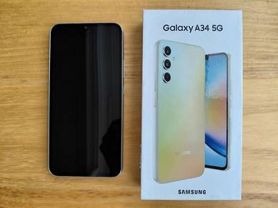 Used Samsung Galaxy A34 5G 8GB 256GB Silver