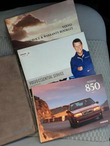 (B584) Booklets For 1997 Volvo 850