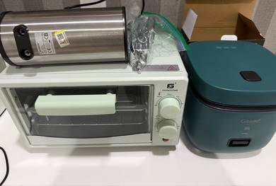 Electric oven hand blender rice cooker(3 items)