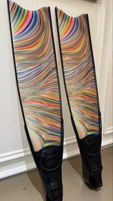 Leaderfins Rainbow Fins – Brand New Complete Set