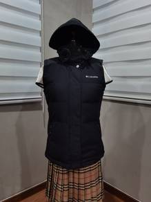 Columbia padded vest hoodie S 2083
