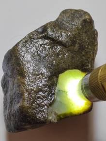 Ice Light Green/Flower Jadeite Jade Rough Stone