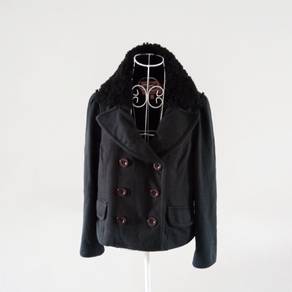 Juicy Couture Black Short Coat