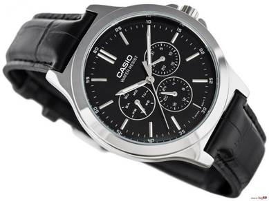 Watch- Casio Men Date MTPV300L-1 -ORIGINAL