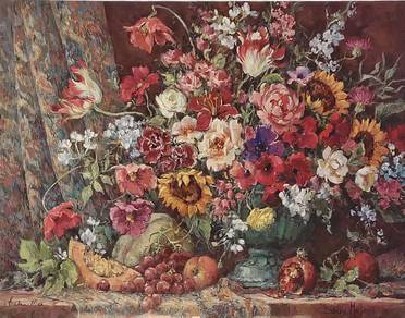 Lithograph with COA 8/350 -Antiquarian Tapestry