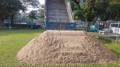 Pasir Kasar Halus Kotor Batu Konkrit Kasaran Tanah