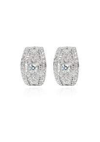 750 White Gold Earrings EC00105WGE