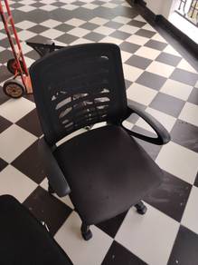 Net Back Black Roller Office Chair TF262