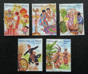 Mint Stamp Malaysian Festival Series 3 2019