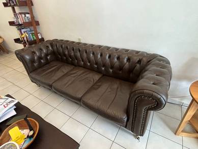 3 seater leather Sofa