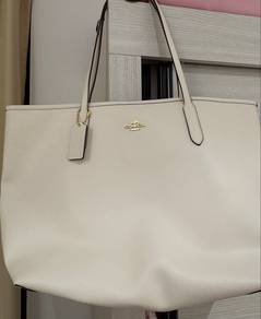 Coach City Tote Bag White