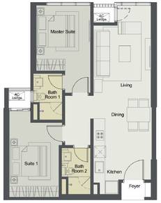 Condominium in The Elysia Park Residence @ Medini