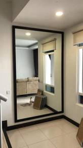 KHIDMAT PASANG CERMIN BESAR l wall mirror install