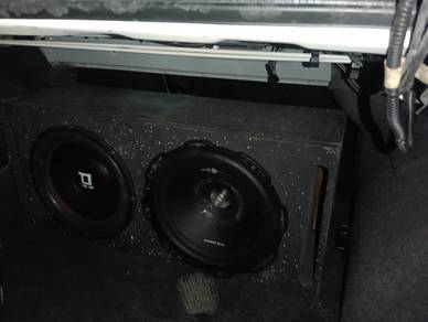 mohawk 4channel amplifier, tweeter, woofer box 