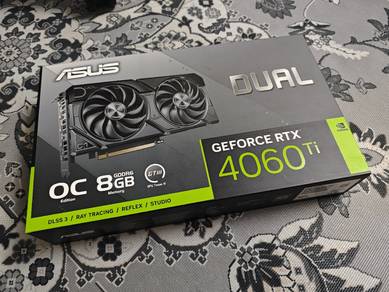 ASUS DUAL GeForce RTX 4060 TI OC 8GB GDDR6 Graphic