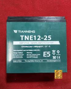 TIAN NENG 12V 25Ah AGM GEL Deep Cycle Battery