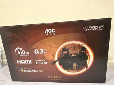 AOC CS25G Gaming Monitor Limited Edition - New
