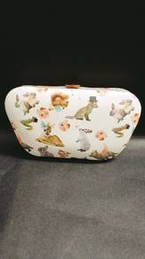 Cute Animal Print Manicure Set with Case