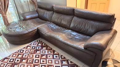 used L shape sofa