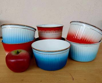 Enamelware ramekin bowl