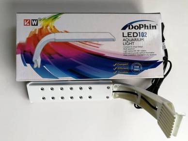 Dophin LED 102 Aquarium Light Fish Tank Ikan