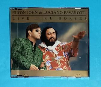 ELTON JOHN - LIVE LIKE HORSES SINGLES Cd