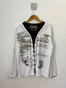 Wild Life Y2K Gothic Skull Lace Up Long Sleeve