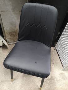 Black Cushion PU Chair TB690
