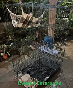 Sangkar Net Besi 3 Tingkat
