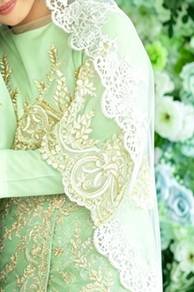 veil Nikah offwhite Bridal veil
