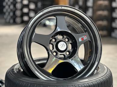 NEW 15 XOX Evo Rim Myvi City Jazz Vios Yaris Saga