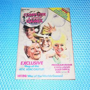 Vintage Computer & Video Games Aug 1984 Magazine