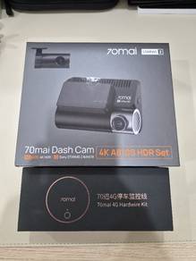 70mai Dashcam A810S (Front Rear) + 4G Hardwire Kit