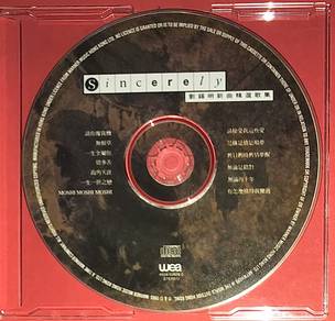 CANTI LAU 劉錫明 - SINCERELY THE BEST Cd (NO INLAY)