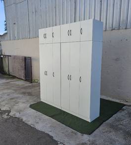 WD01-6WT  NEW * Almari Baju 12 Door 6 x 7