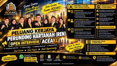 Kerjaya REN / Ejen Hartanah Professional Johor