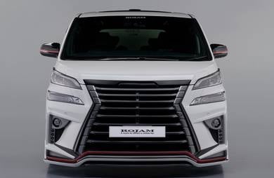 Toyota Vellfire Rojam Design bumper bodykit