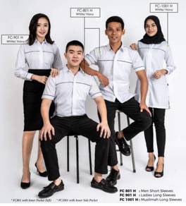 Baju Korporat Mr2 PolyCotton Muslimah KPM Official